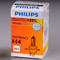 Автолампа галогенная PHILIPS H4 RALLY 12V 100/55W  (2шт.)