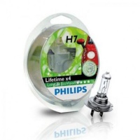 Автолампа галогенная PHILIPS H7 LONGLIFE ECOVISION 12V 55W  (2шт.)