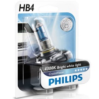 Автолампа галогенная PHILIPS HB4 CRYSTALVISION 12V 55W (2шт.)