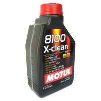 Масло моторное Motul 8100 x-clean 5W40 1л (2шт.)