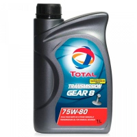 Масло трансмиссионное TOTAL TRANSMISSION AXLE 8 80W90 1л (2шт.)