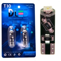 Светодиодная автолампа T10 W5W -  SMD 3W osram  (2шт.)