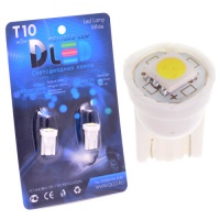 Светодиодная автолампа T10 W5W - SMD 5050 1  (2шт.)